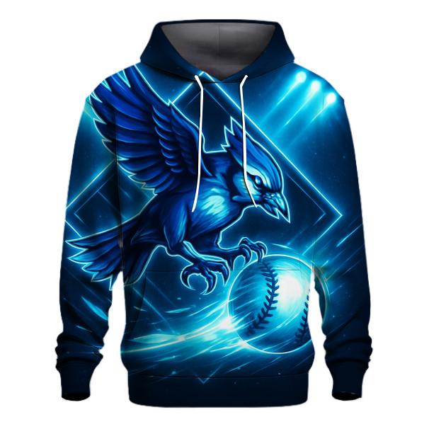 Aurora Diamond Surge Blue Jays Hoodie Art designer hoodies