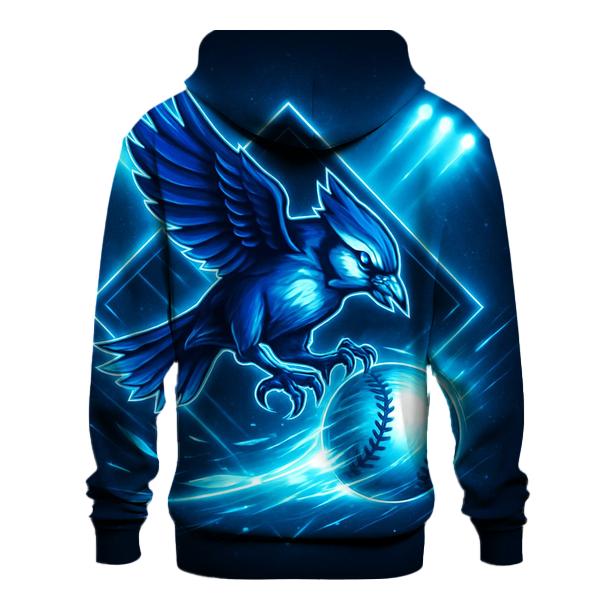 Aurora Diamond Surge Blue Jays Hoodie Art designer hoodies