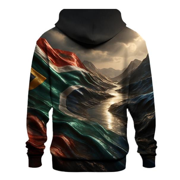 Metallic Horizon Weave South Africa zip-up hoodies