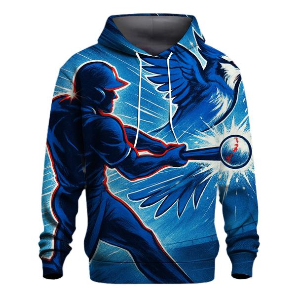 Featherstorm Swing With Blue Jays Energy designer hoodies