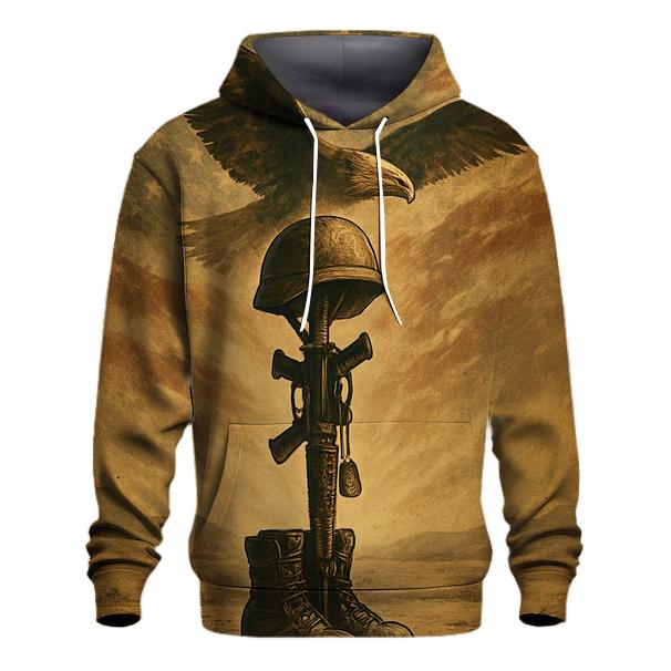 Desert Memorial With Wings Of Steel hoodie styles