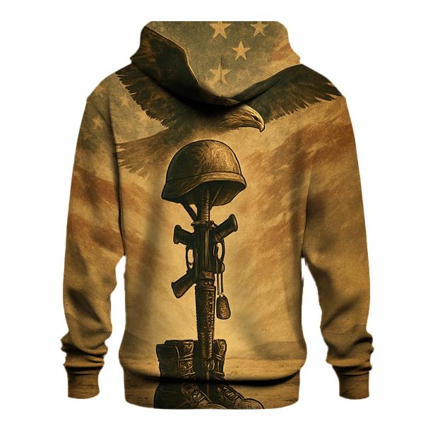 Desert Memorial With Wings Of Steel hoodie styles