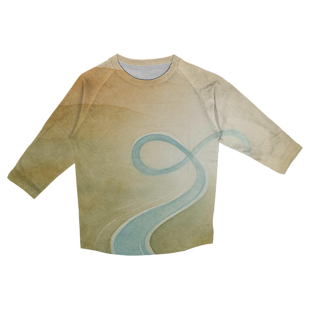 Wellspring Of Gentle Return casual three quarter sleeve shirts