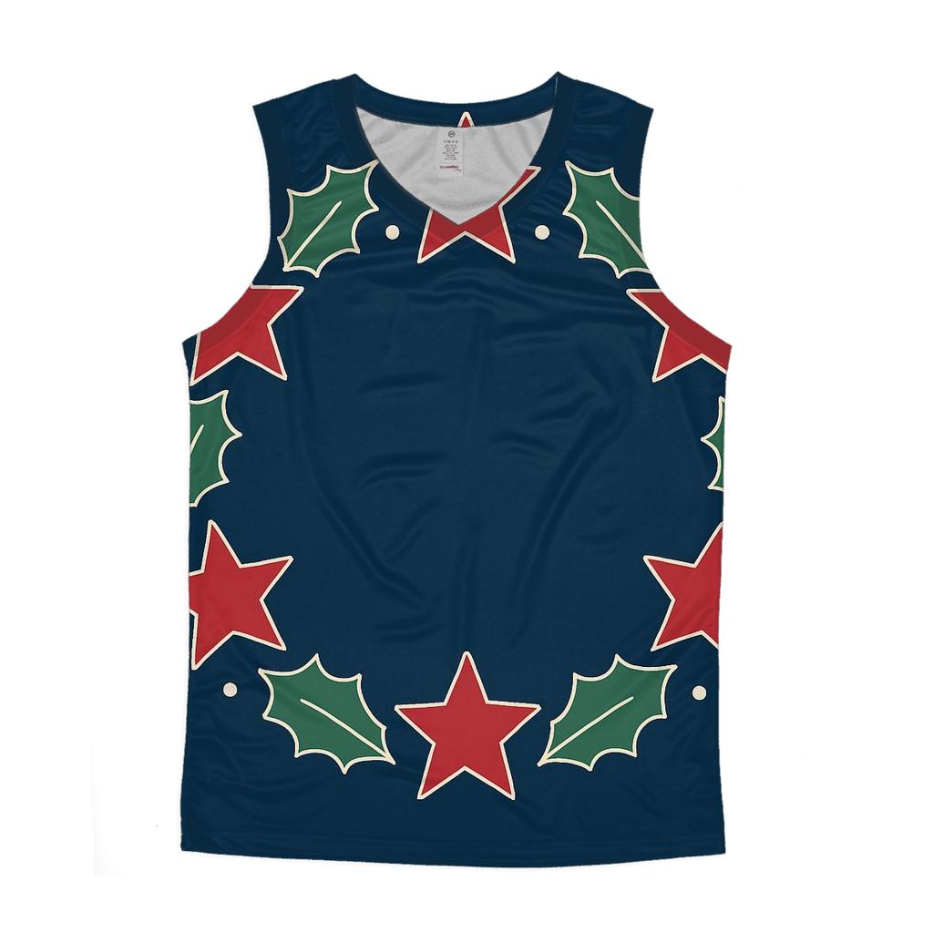 Aurora Star Wreath Of Holly trendy fitted tank tops