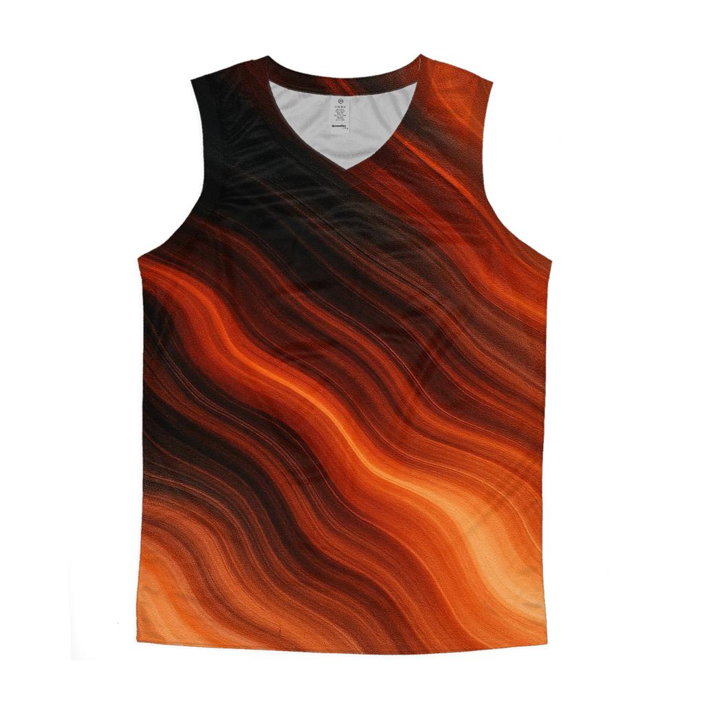 Molten Marble Drift designer workout tanks