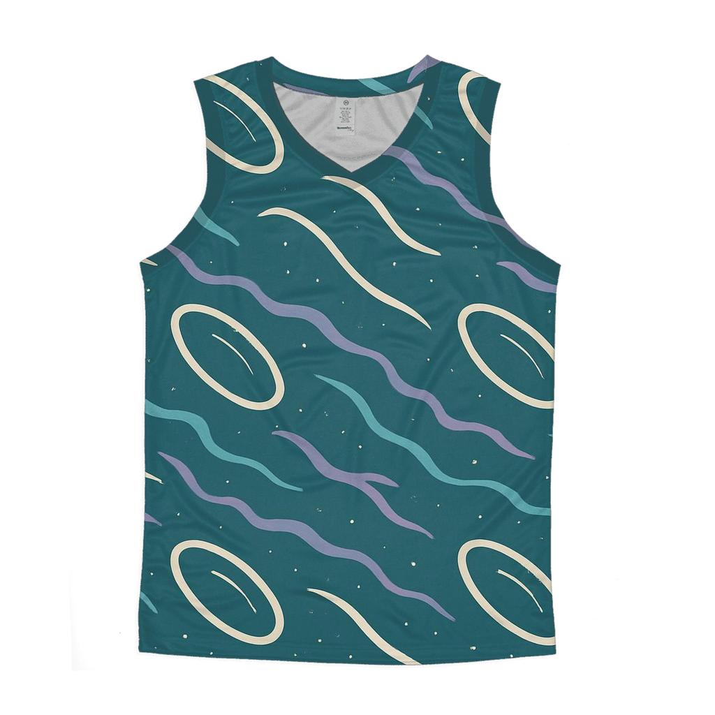 Gravitational Lens Arc Tapestry trendy fitted tank tops