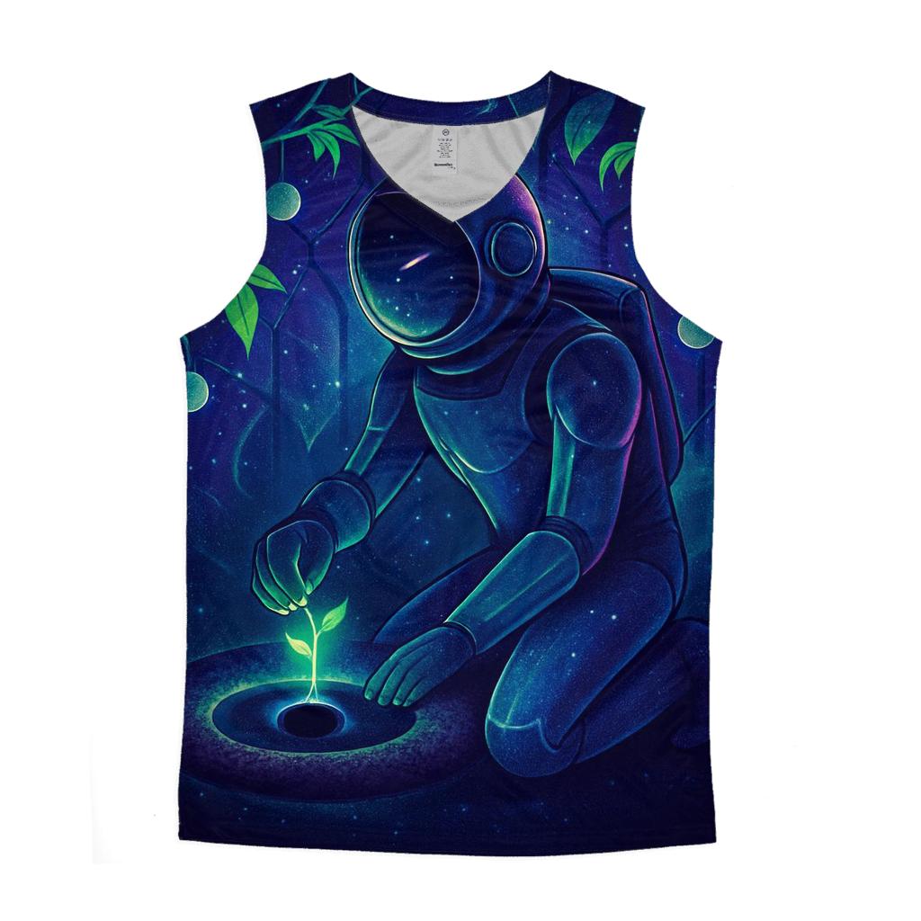 Tidal Garden Of The Black Hole trendy fitted tank tops