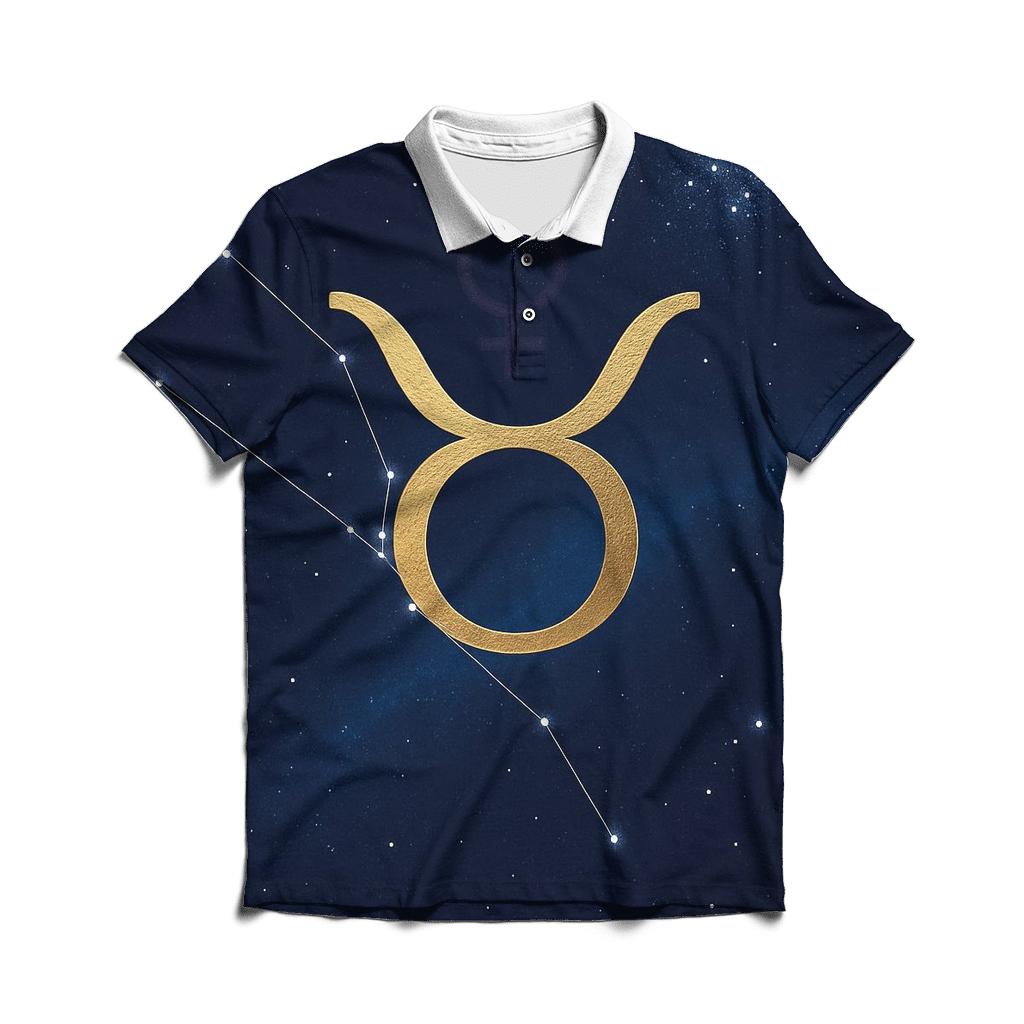 Taurus Hyades And Pleiades Venus Emblem classic pique polos