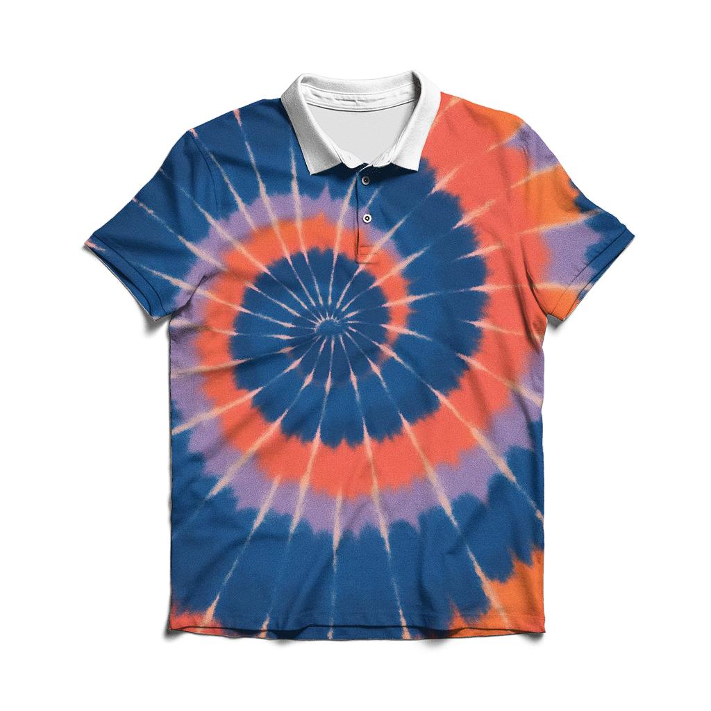 Solar Tide Spiral Over Dye Nebula classic pique polos