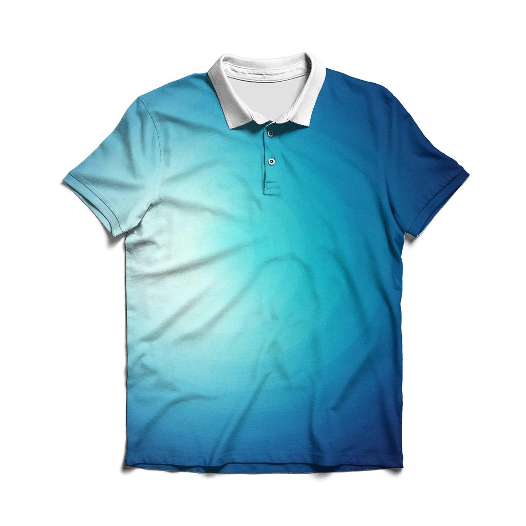 Polar Halo Conic Bloom premium cotton polo shirts