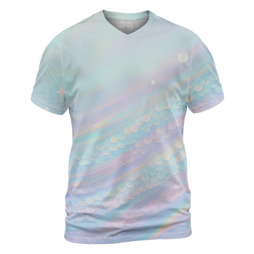 Aurora Sequin Tides custom all-over print shirts