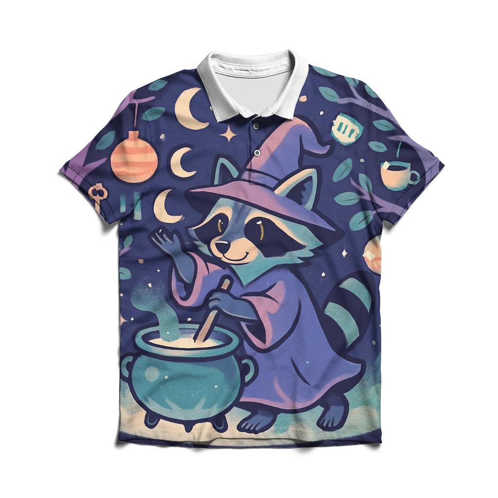 The Orchard Of Misfit Moons stylish collar polo tees