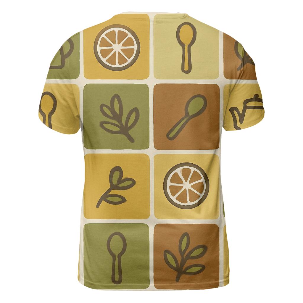 Groovy Avocado Kitchen Tiles designer pattern shirts