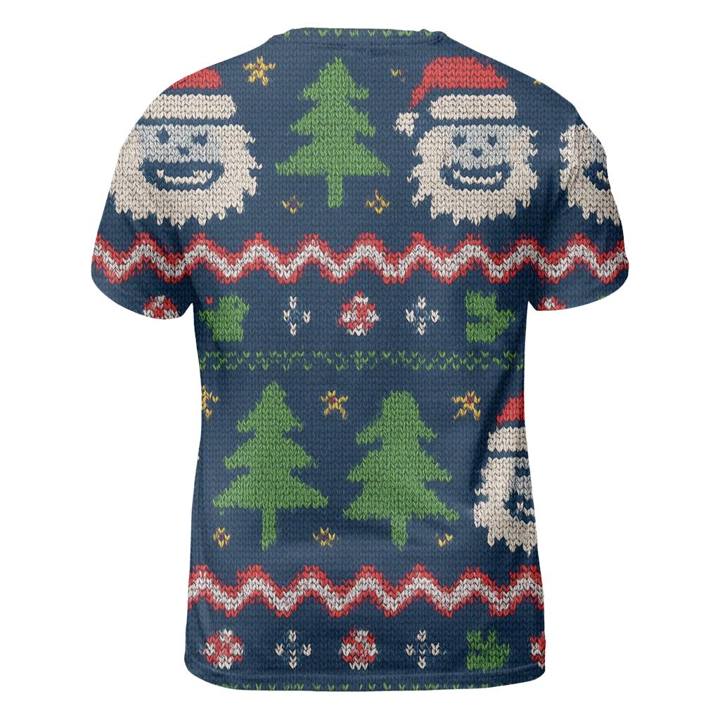 Jolly Yeti Sweater Stripe Riot Design custom all-over print shirts