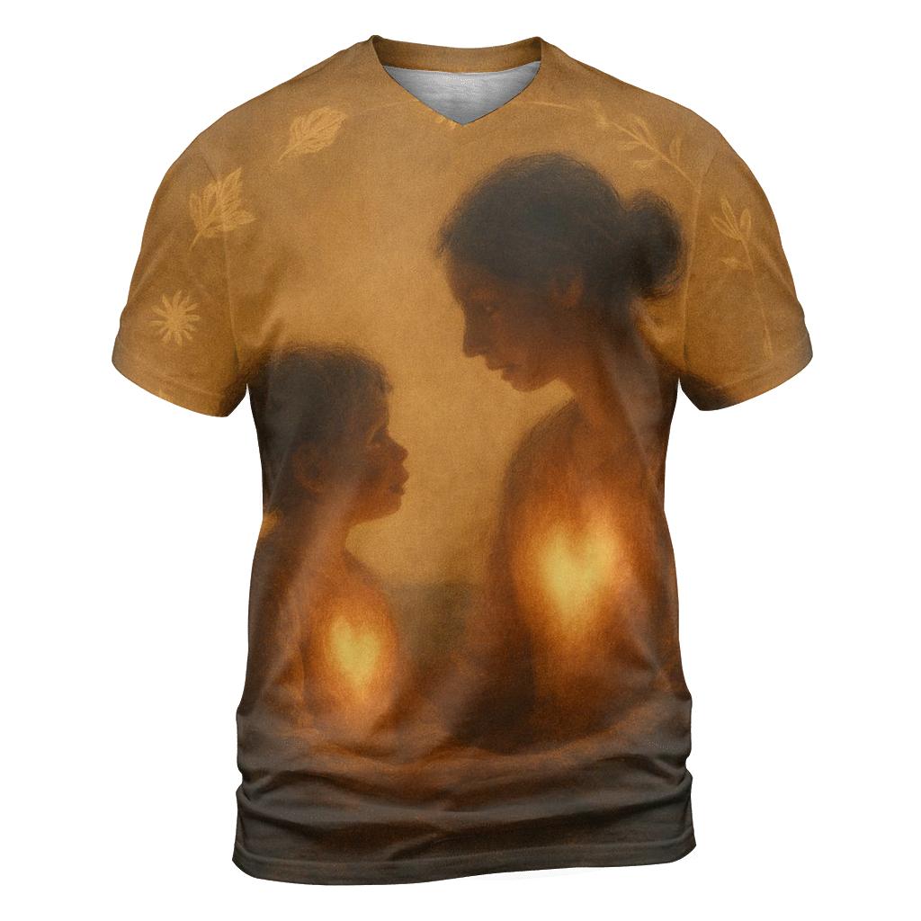 The Hearth Within: A Mothers Love That Warms Every Season trendy printed shirt styles