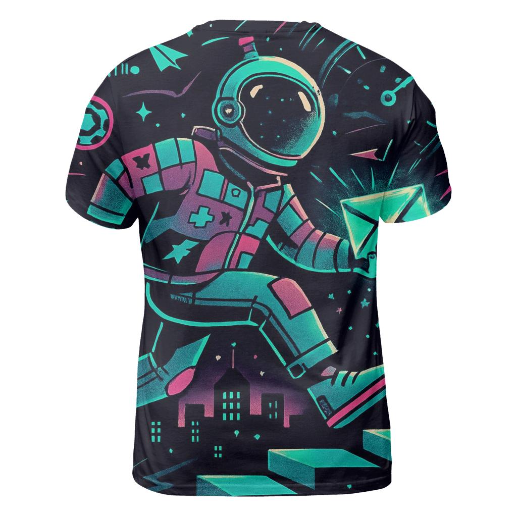 Paradox Postman creative print fashion shirts