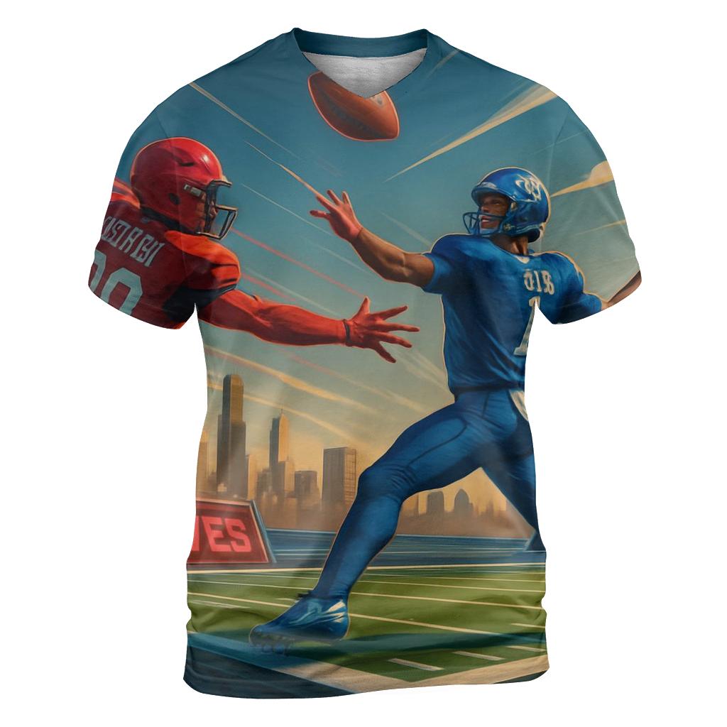 Skyborne Playbook Clash Above The Wind City custom all-over print shirts