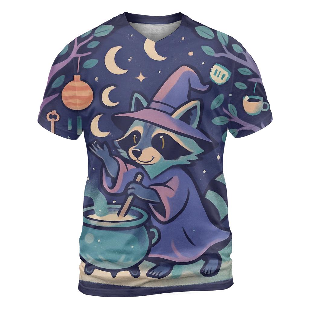 The Orchard Of Misfit Moons trendy printed shirt styles