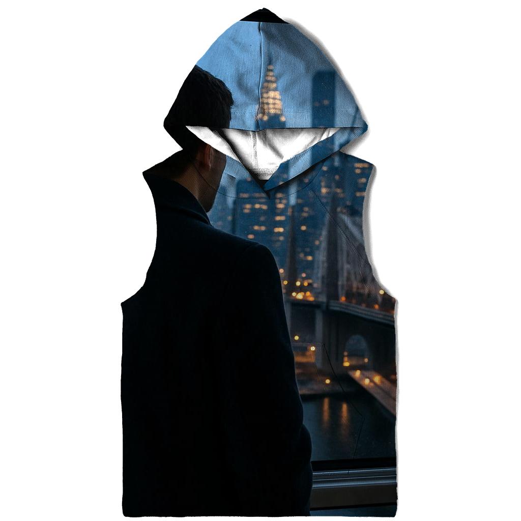 Roosevelt Island Tram Blue Hour Over Midtown hoodie designs