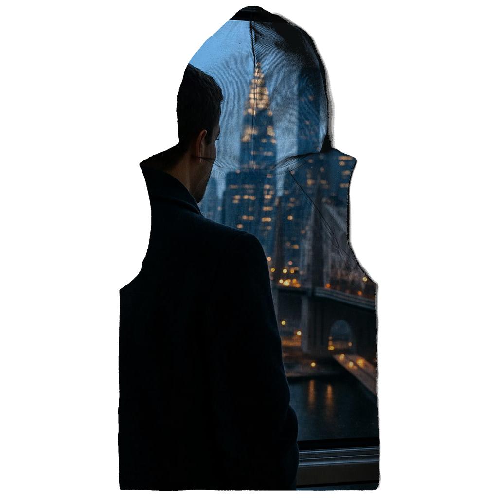 Roosevelt Island Tram Blue Hour Over Midtown hoodie designs