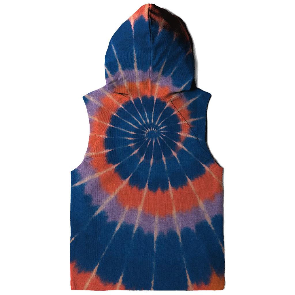 Solar Tide Spiral Over Dye Nebula designer hoodies