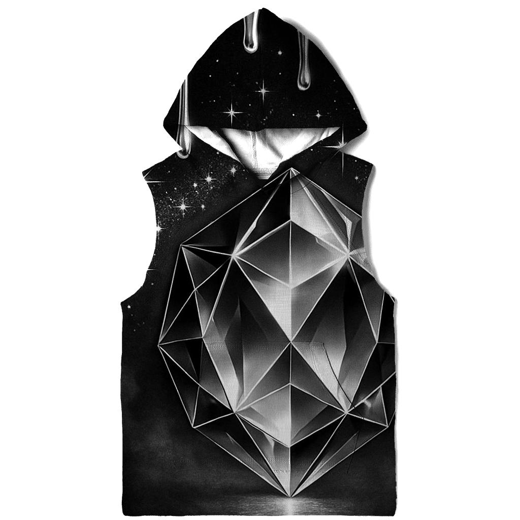 Obsidian Prism Drip Vault heavyweight hoodies