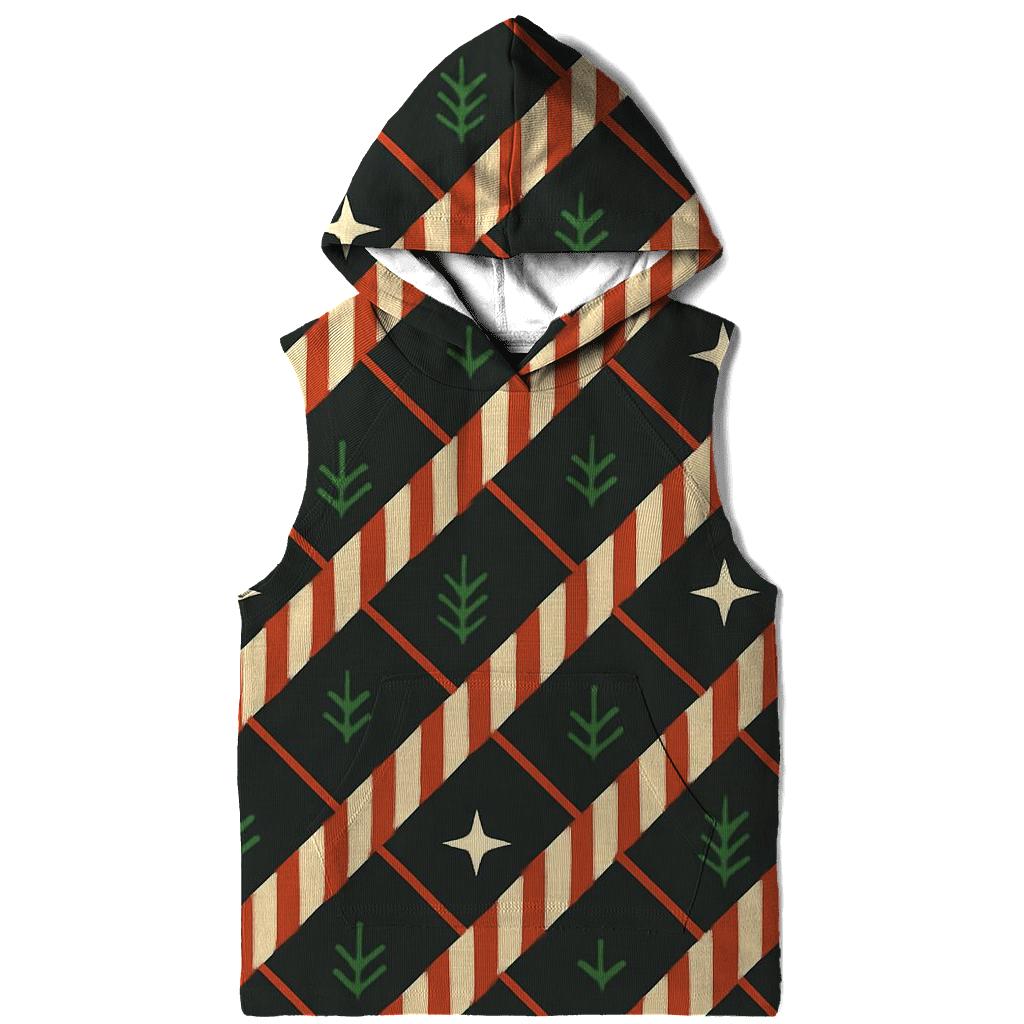 Candy Cane Constellation Lattice pullover hoodies