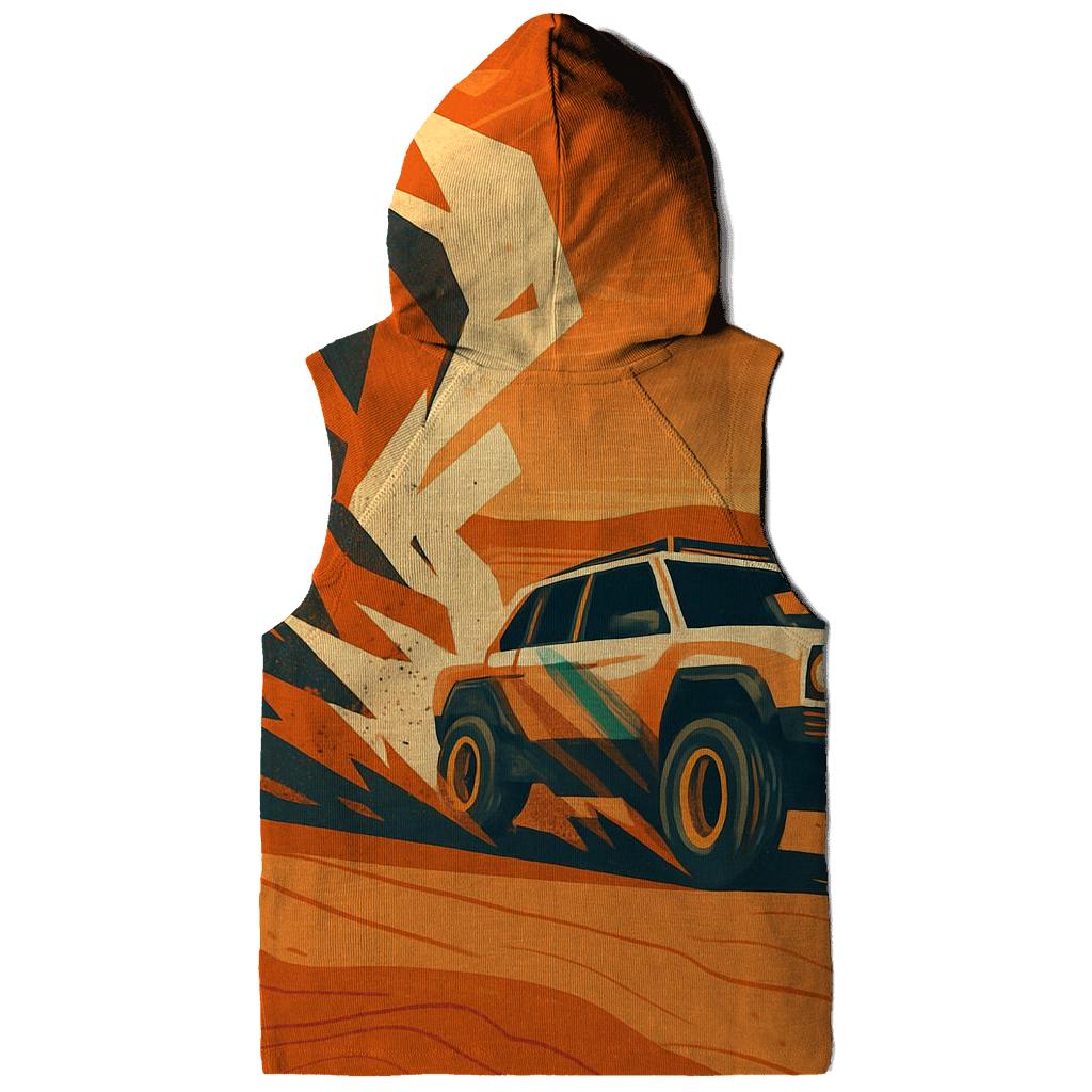 Desert Rally Off Road Dust Geometry hoodies fashion