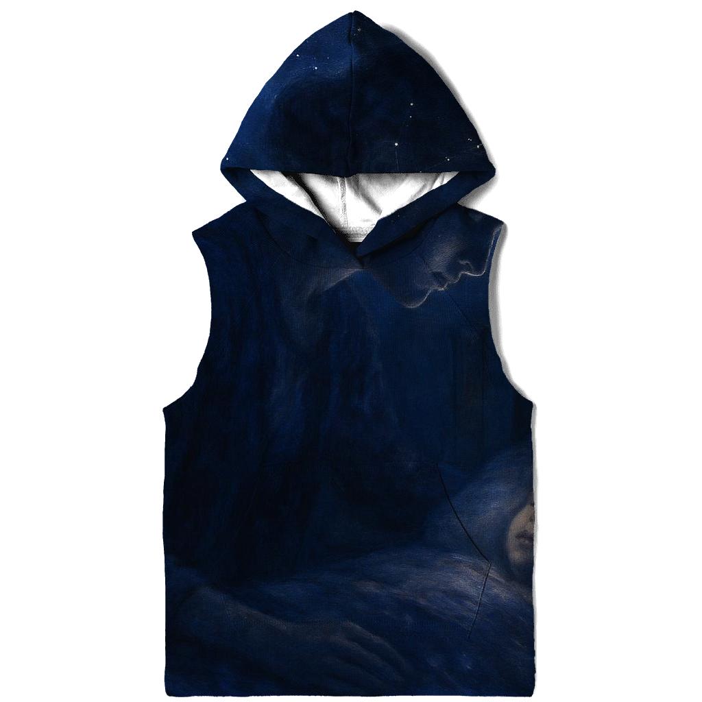 Constellation Lullaby: The Night She Kept The Dark Gentle heavyweight hoodies