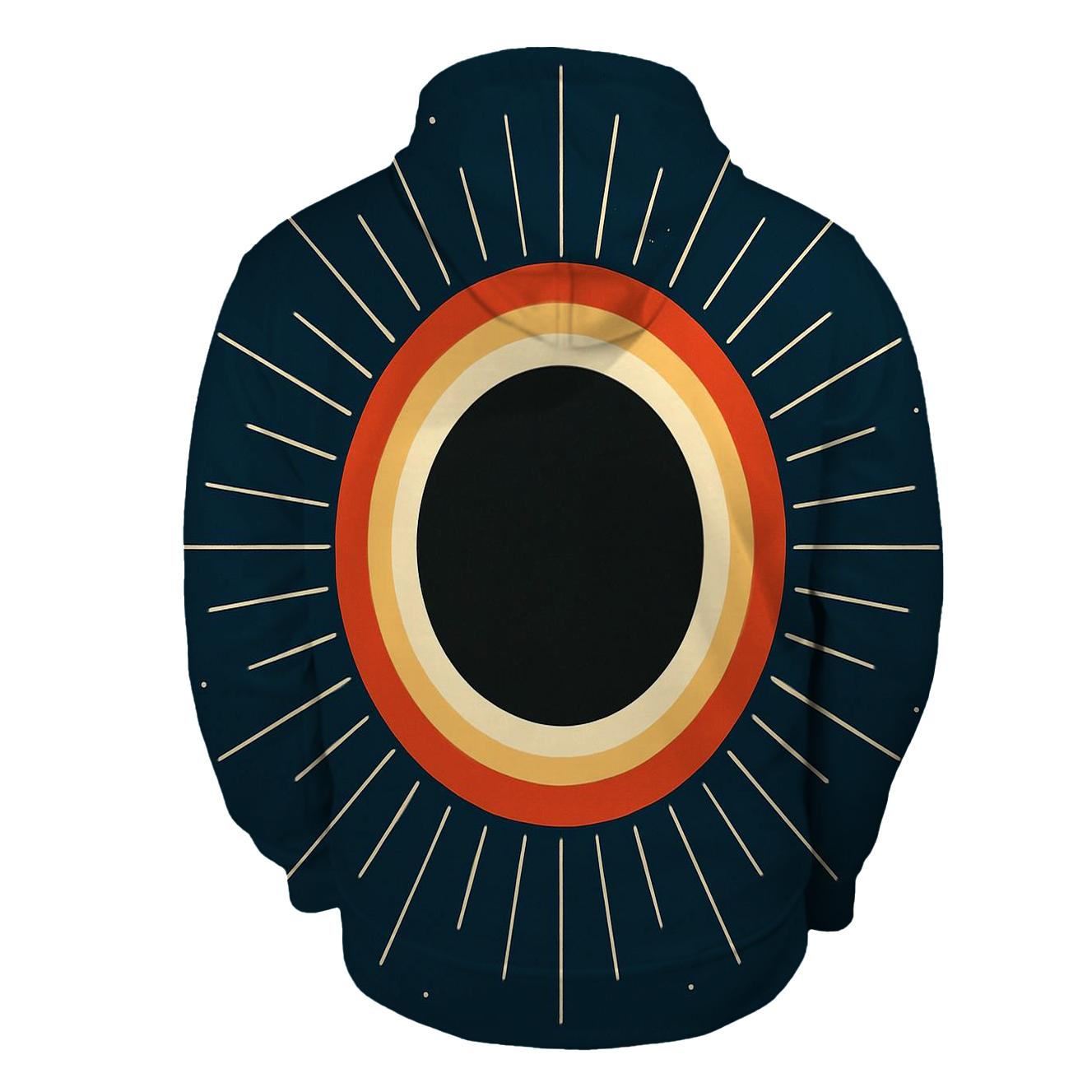 Eclipse Corona Lattice hoodies fashion