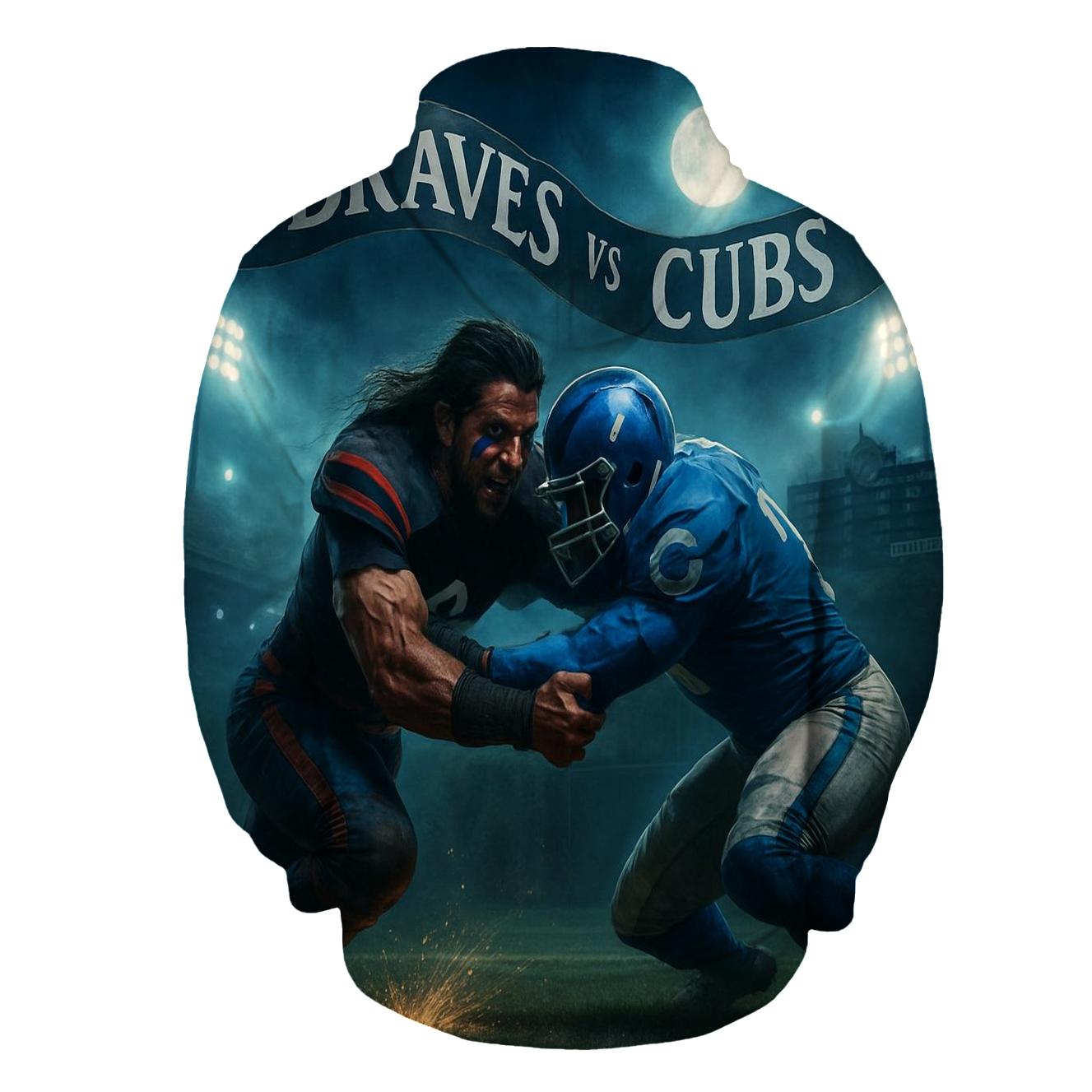 Midnight Gridiron At The Ivy Wall Showdown printed hoodies