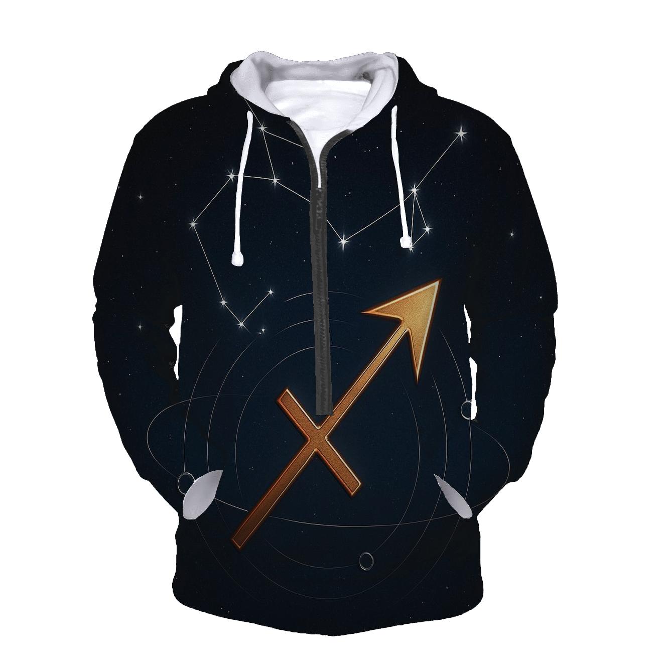 Sagittarius Teapot Asterism Archer Star Map hoodie designs