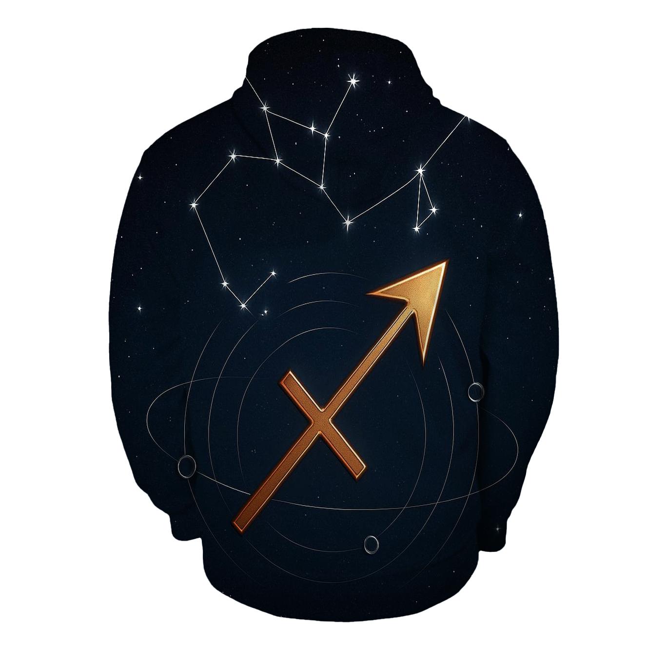 Sagittarius Teapot Asterism Archer Star Map hoodie designs