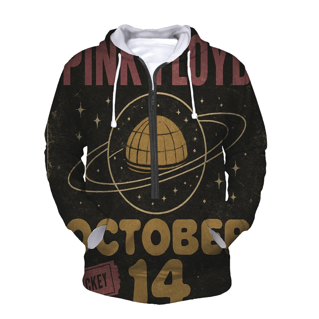 Faded Disco Planetarium Concert Poster hoodie designs