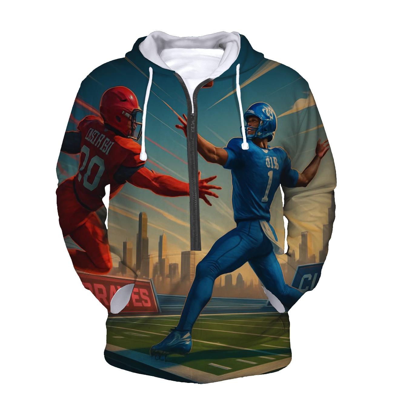 Skyborne Playbook Clash Above The Wind City graphic hoodies
