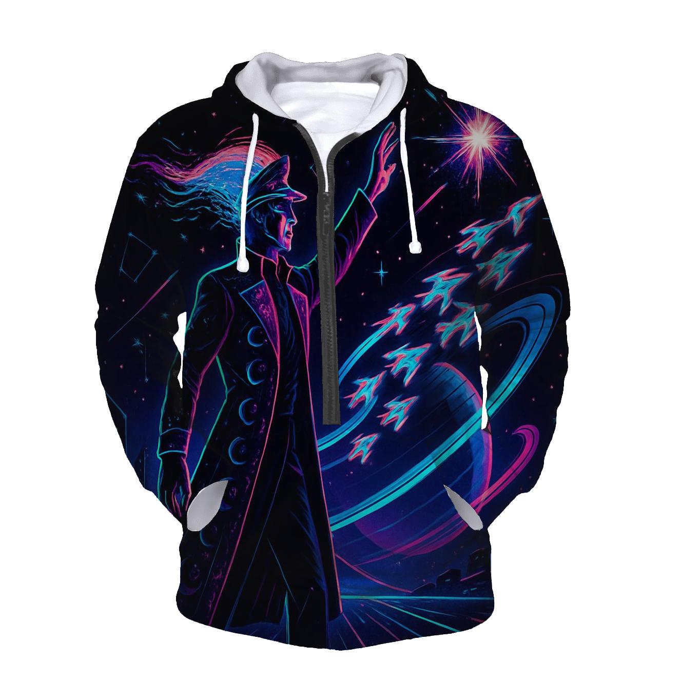 Aurora Circuit Starship Parade heavyweight hoodies