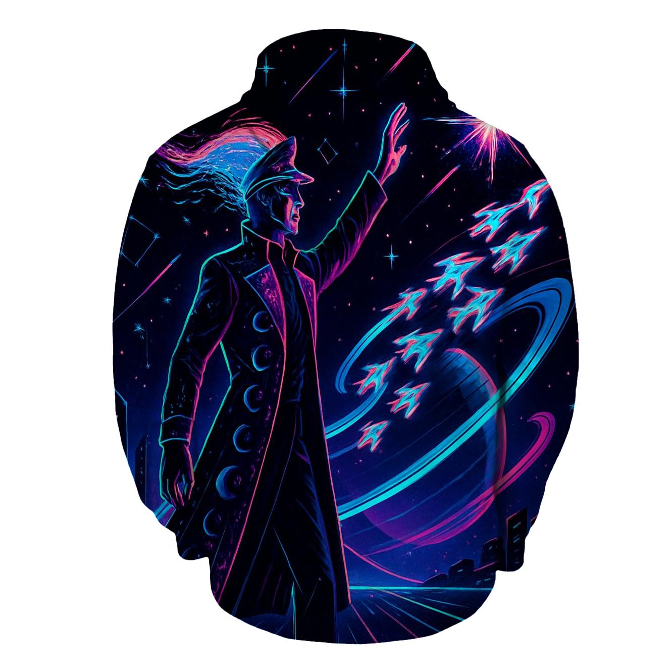 Aurora Circuit Starship Parade heavyweight hoodies