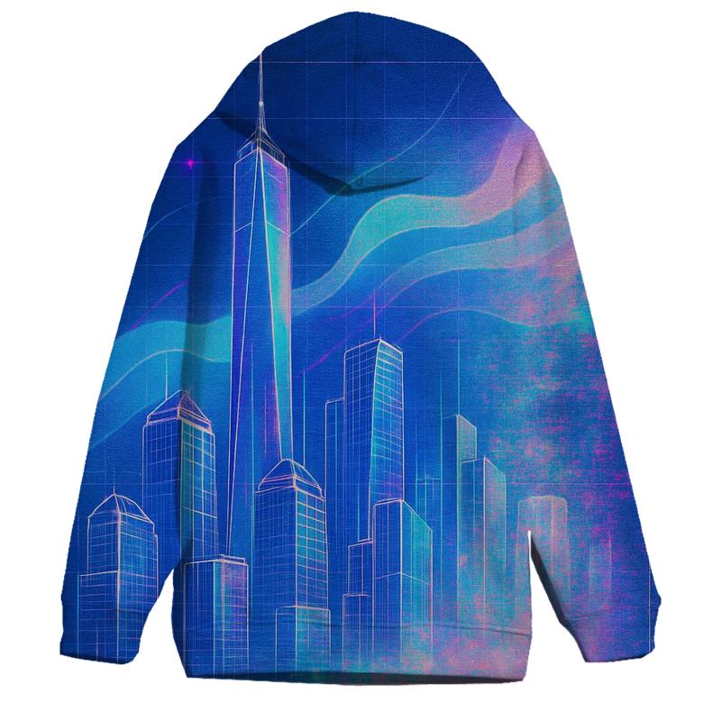 Prismatic City Blueprint Mirage hoodie trends