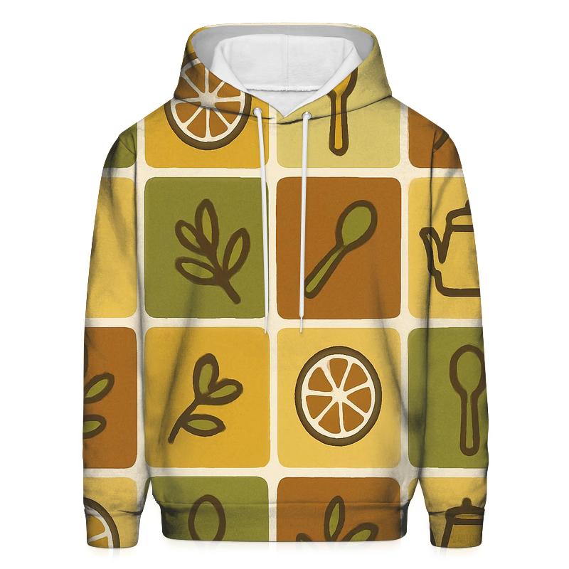 Groovy Avocado Kitchen Tiles custom hoodies