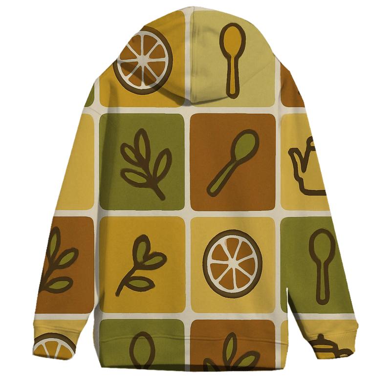 Groovy Avocado Kitchen Tiles custom hoodies