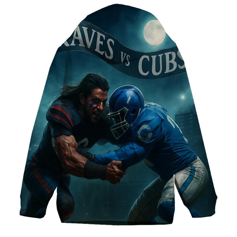 Midnight Gridiron At The Ivy Wall Showdown premium hoodies