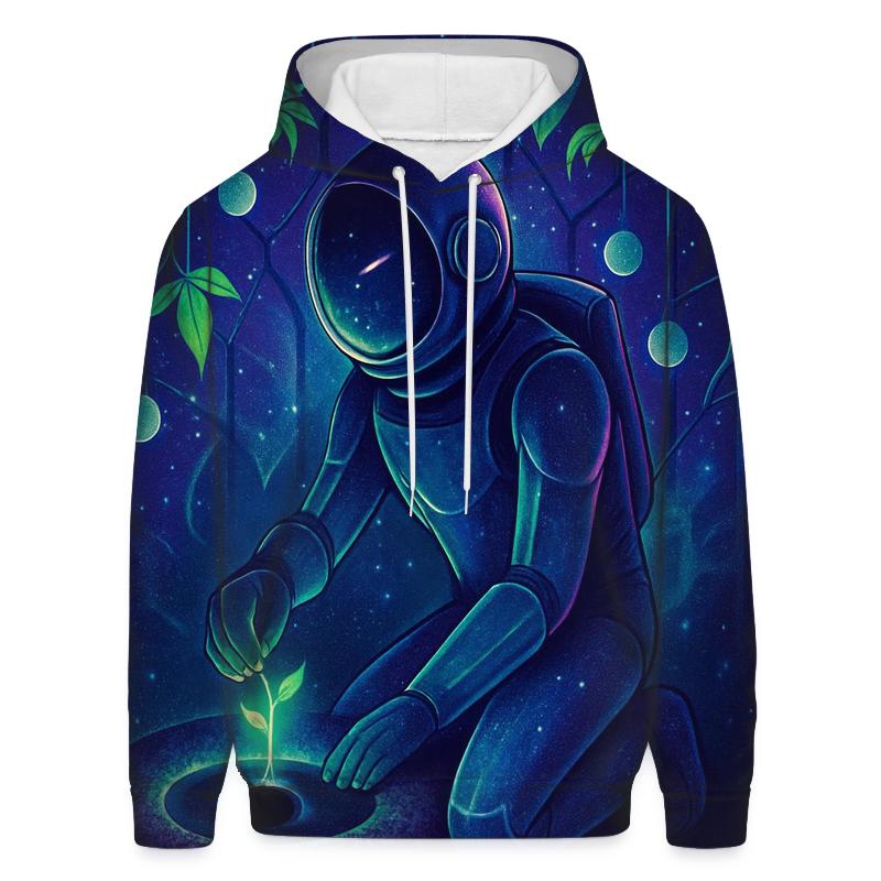 Tidal Garden Of The Black Hole embroidered hoodies