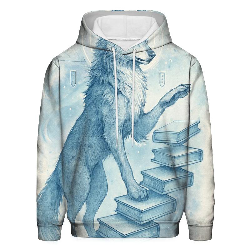 Lunar Library Sentinel Wolf hoodie trends