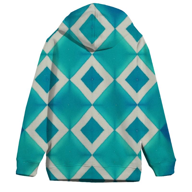 Itajime Aurora Lattice Clamp Resist hoodie trends