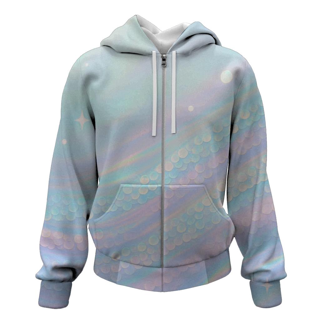 Aurora Sequin Tides designer hoodies