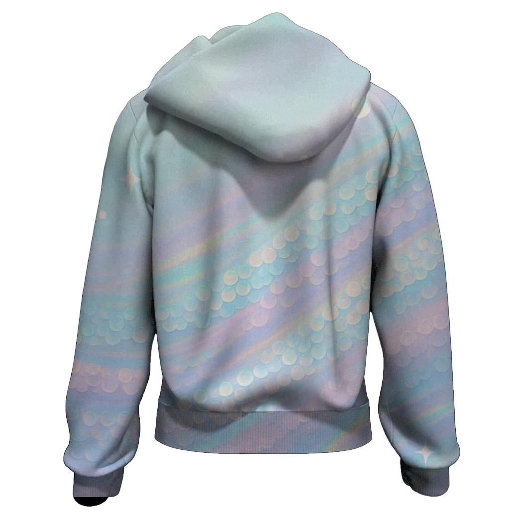 Aurora Sequin Tides designer hoodies