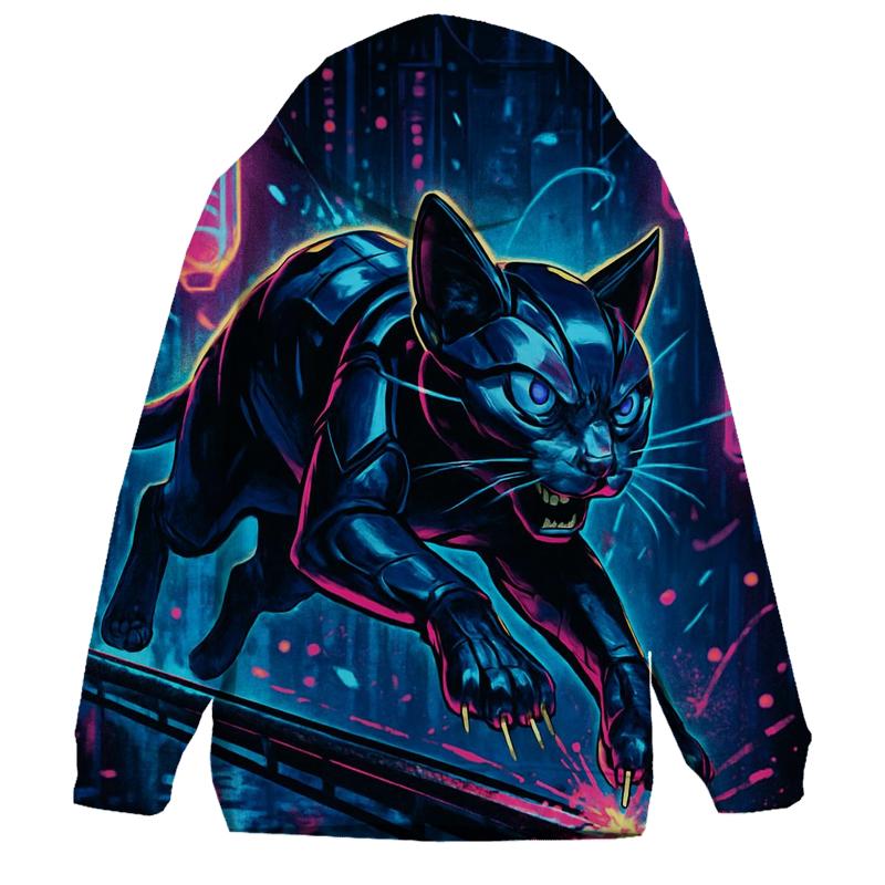 Neon Railrunner Alley Cat hoodie trends