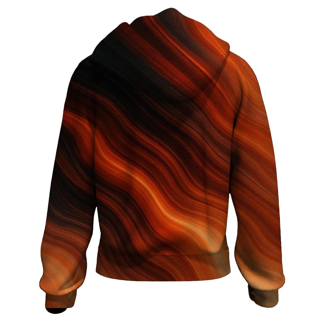 Molten Marble Drift embroidered hoodies