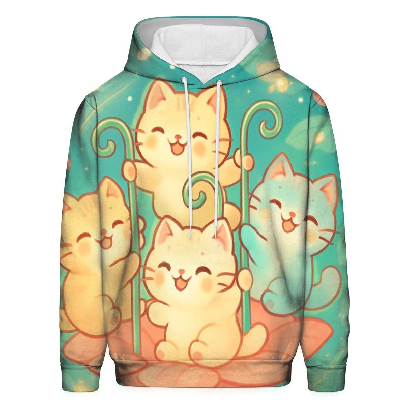 Firefly Garden Carousel Kittens designer hoodies