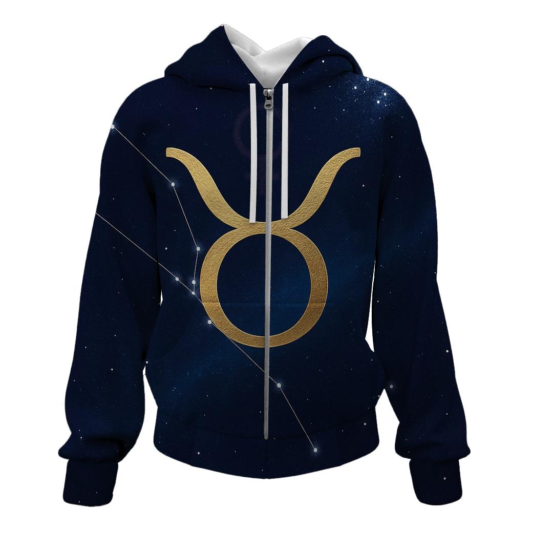 Taurus Hyades And Pleiades Venus Emblem embroidered hoodies